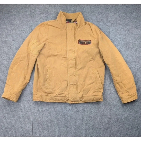 Chase Authentics Canvas Jacket Mens Medium Tony Stewart Nascar Chore Coat Grunge - Picture 1 of 8